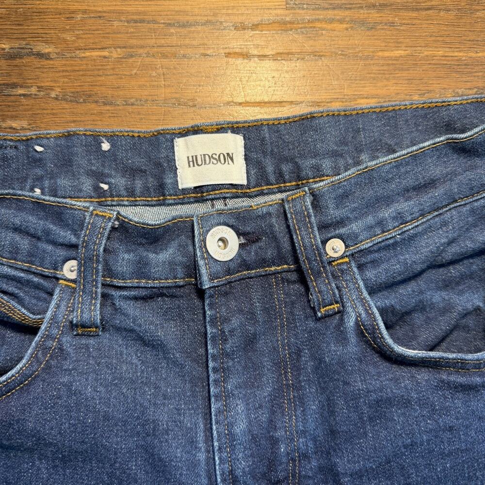Hudson Byron Straight Leg Denim Jeans, Size 31 - Picture 11 of 16